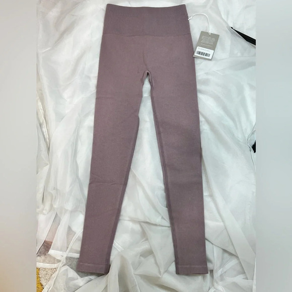 Everlane The Seamless Legging Color Dusty Lavender Cotton - Picture 7 of 9